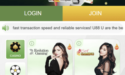 U88 Mobile Casino Website