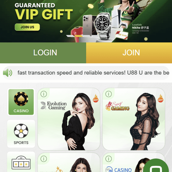 Discover u88 Casino Popular Games in Australia