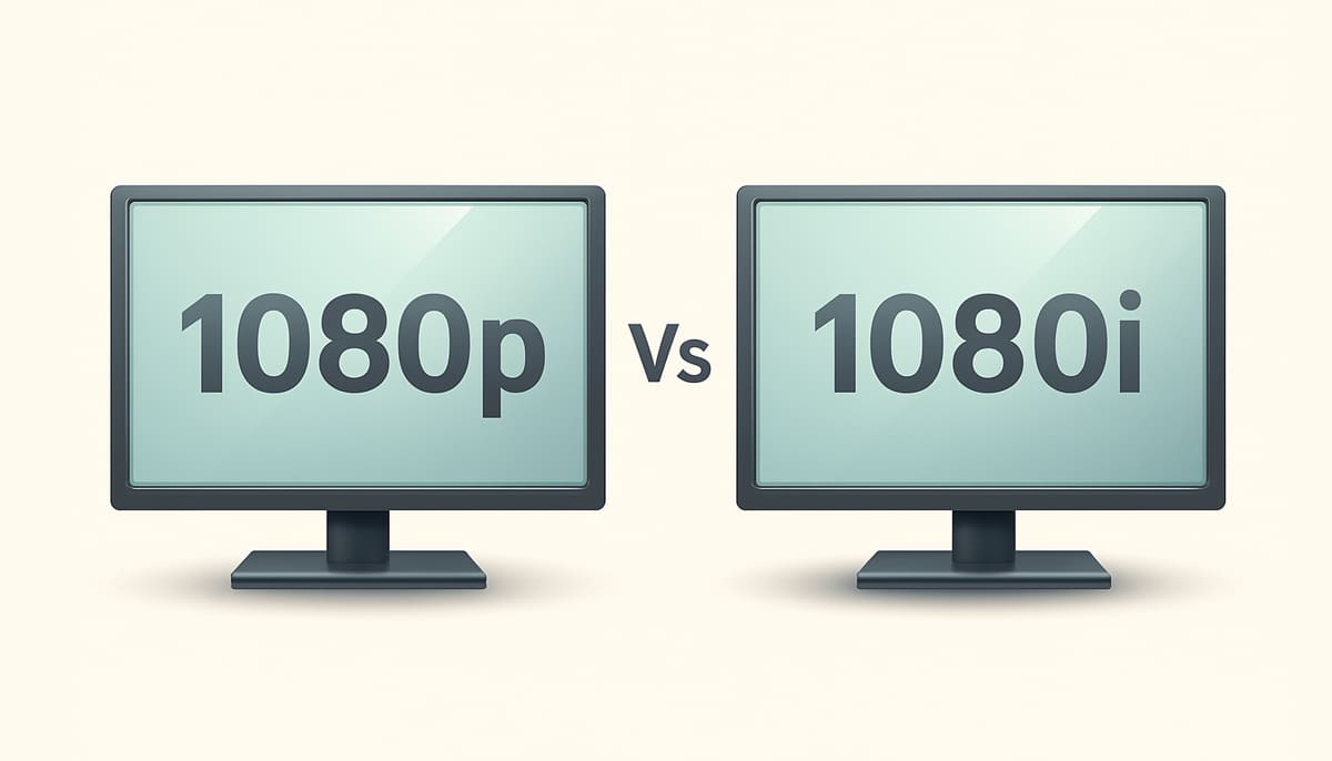 1080p vs 1080i