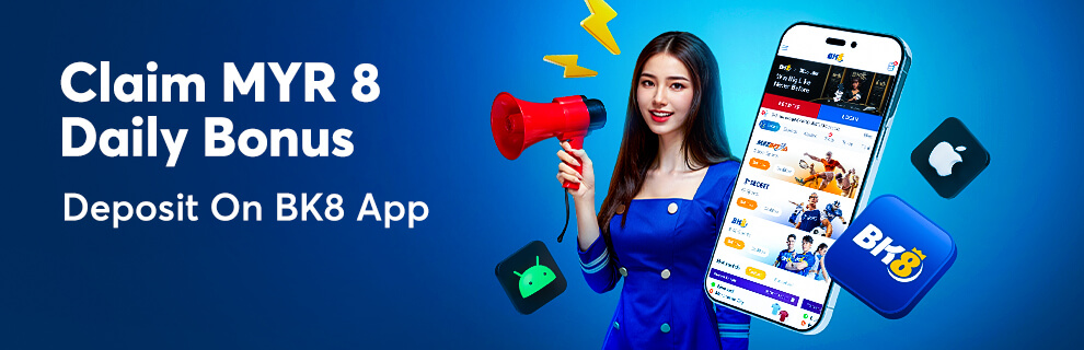 BK8 Daily Deposit RM8 Free Credit
