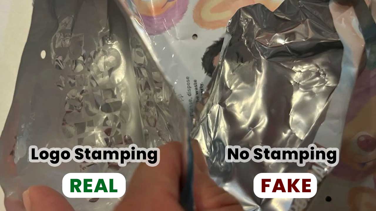 Labubu V3 inner packaging
