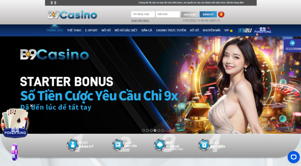 B9Casino-casino trực tuyến uy tín