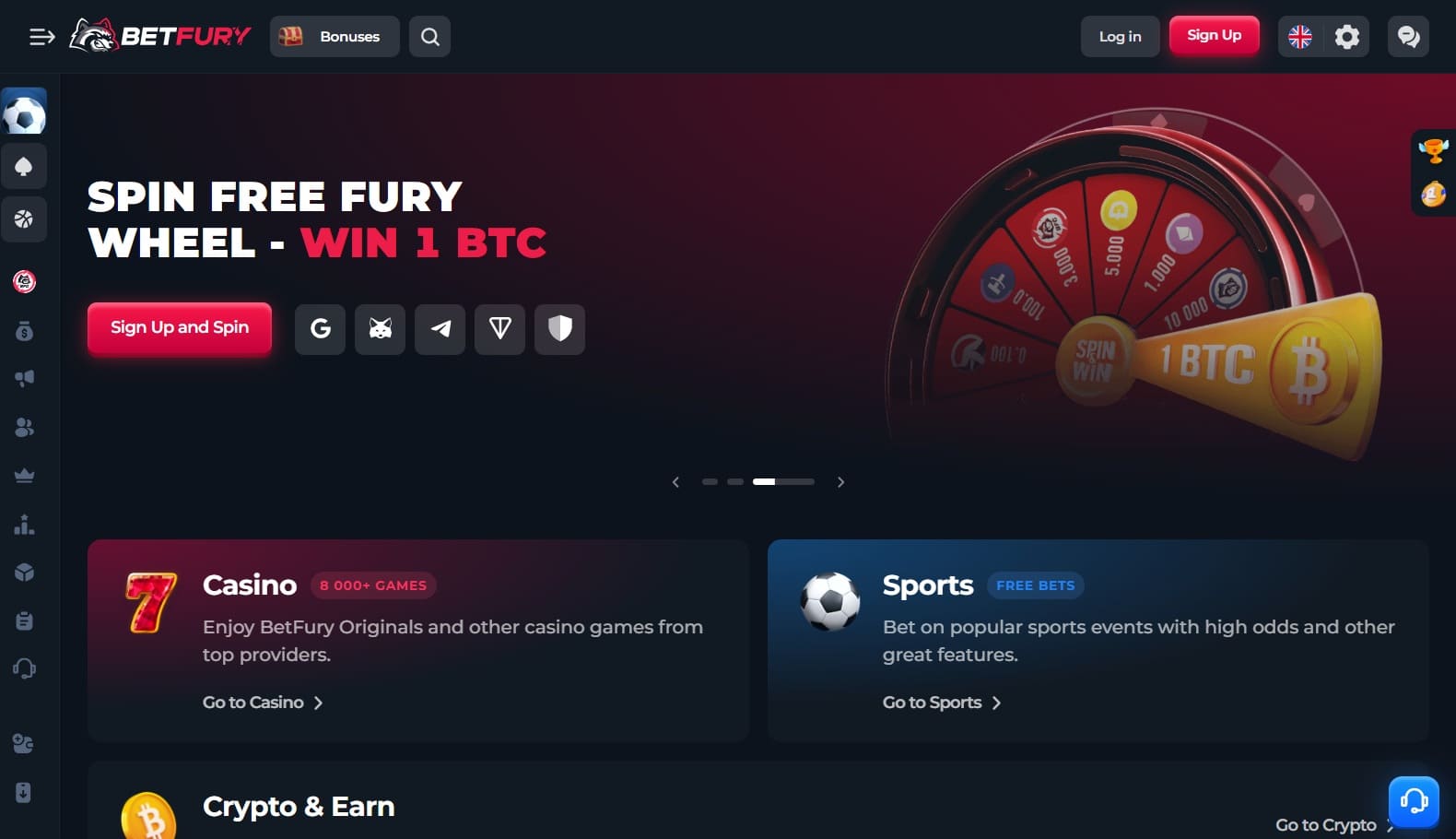 BetFury-Online Casino NZ