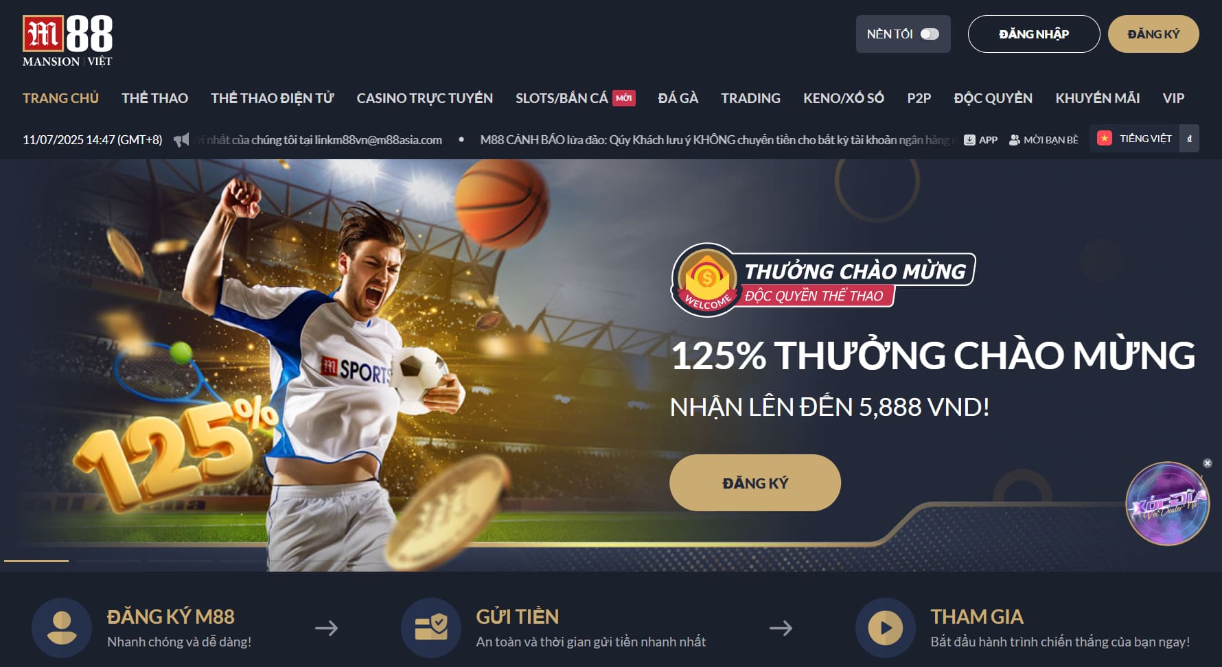 M88-casino trực tuyến uy tín