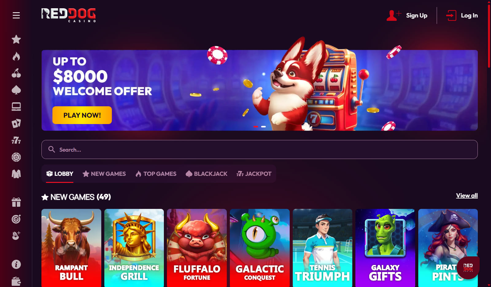 Red Dog-Online Casino NZ