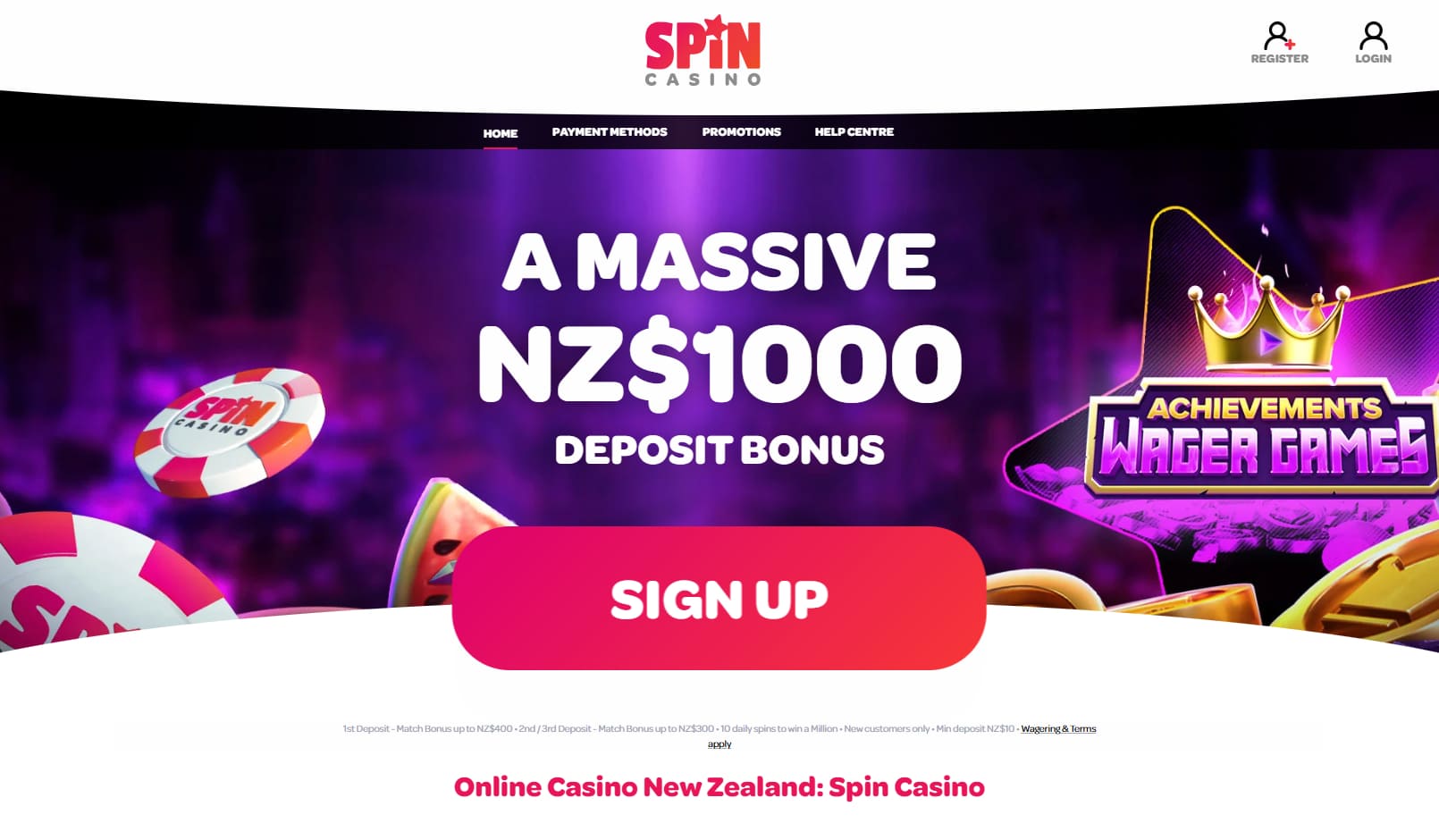 Spin Casino-Online Casino NZ