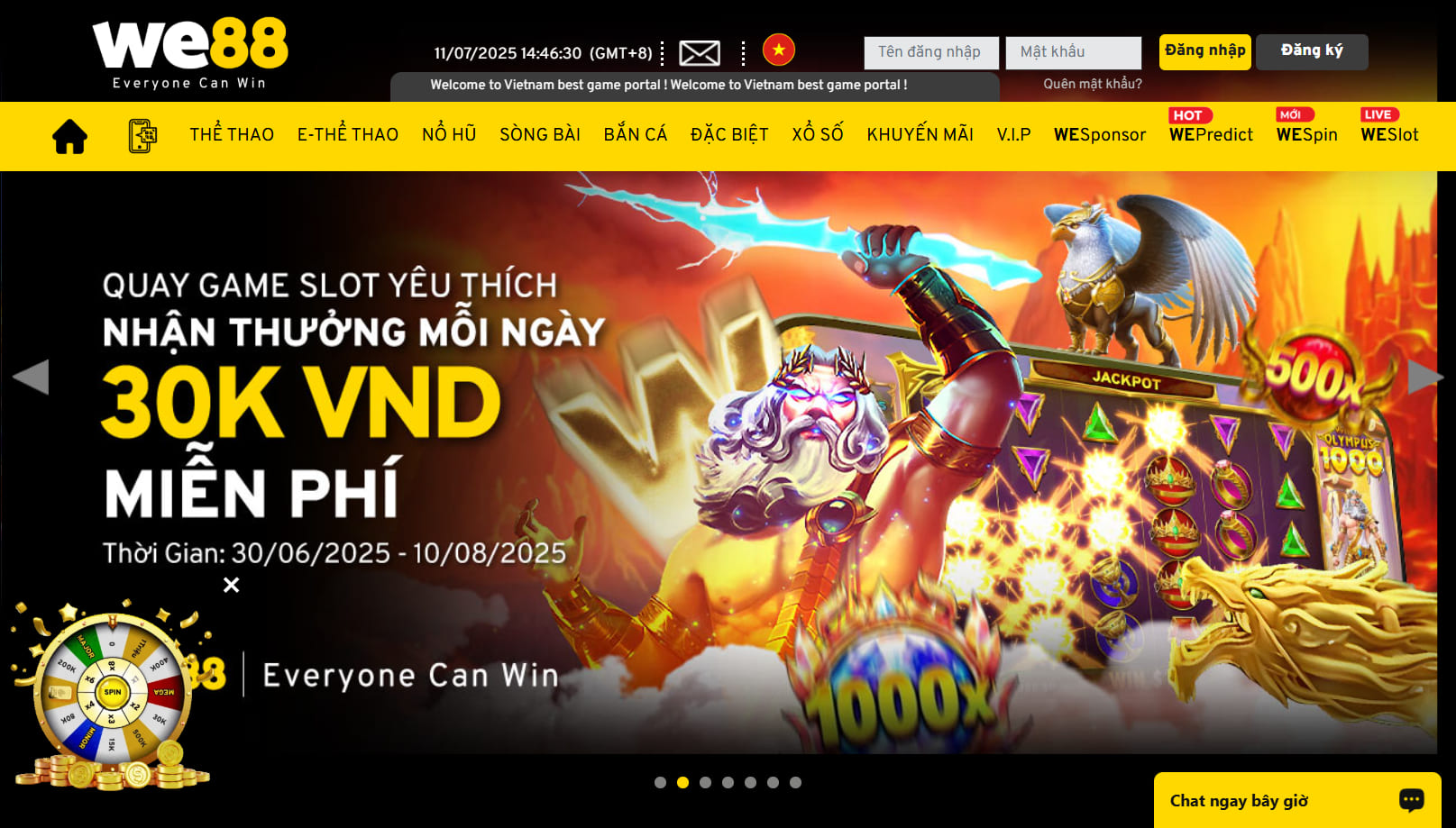 WE88-casino trực tuyến uy tín
