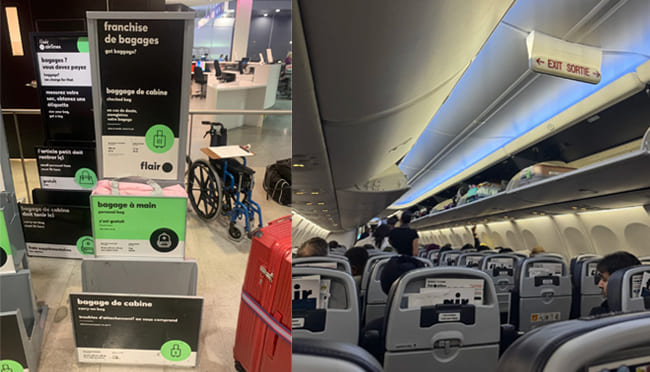 Flair Airline-Baggage&Inflight