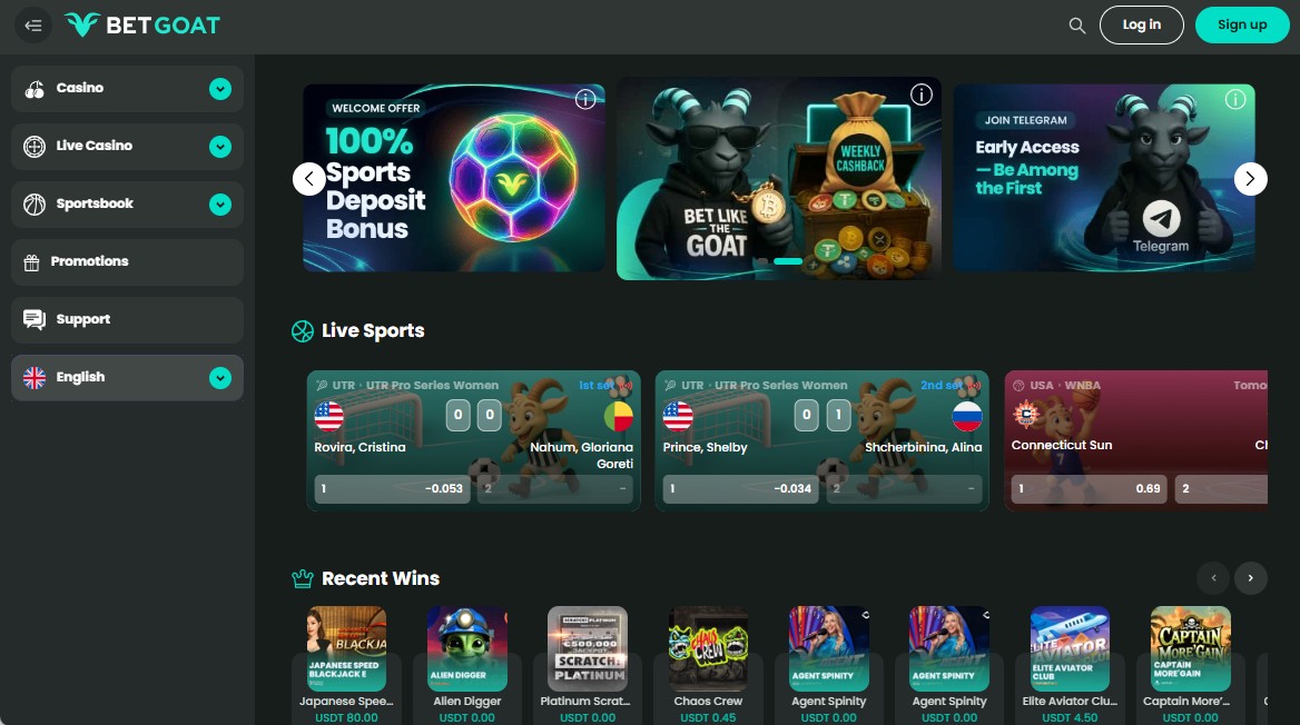 BETGOAT crypto casino