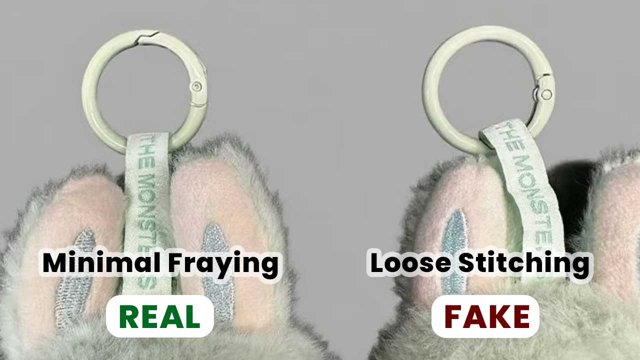 Labubu Have A Seat Keychain