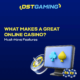 What Makes a Great Online Caisno