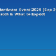 Amazon Hardware Event 2025 (Sep 30): Time, How to Watch & What to Expect