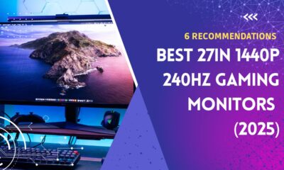Best 27-inch 1440p 240Hz gaming monitors for PC and console in 2025