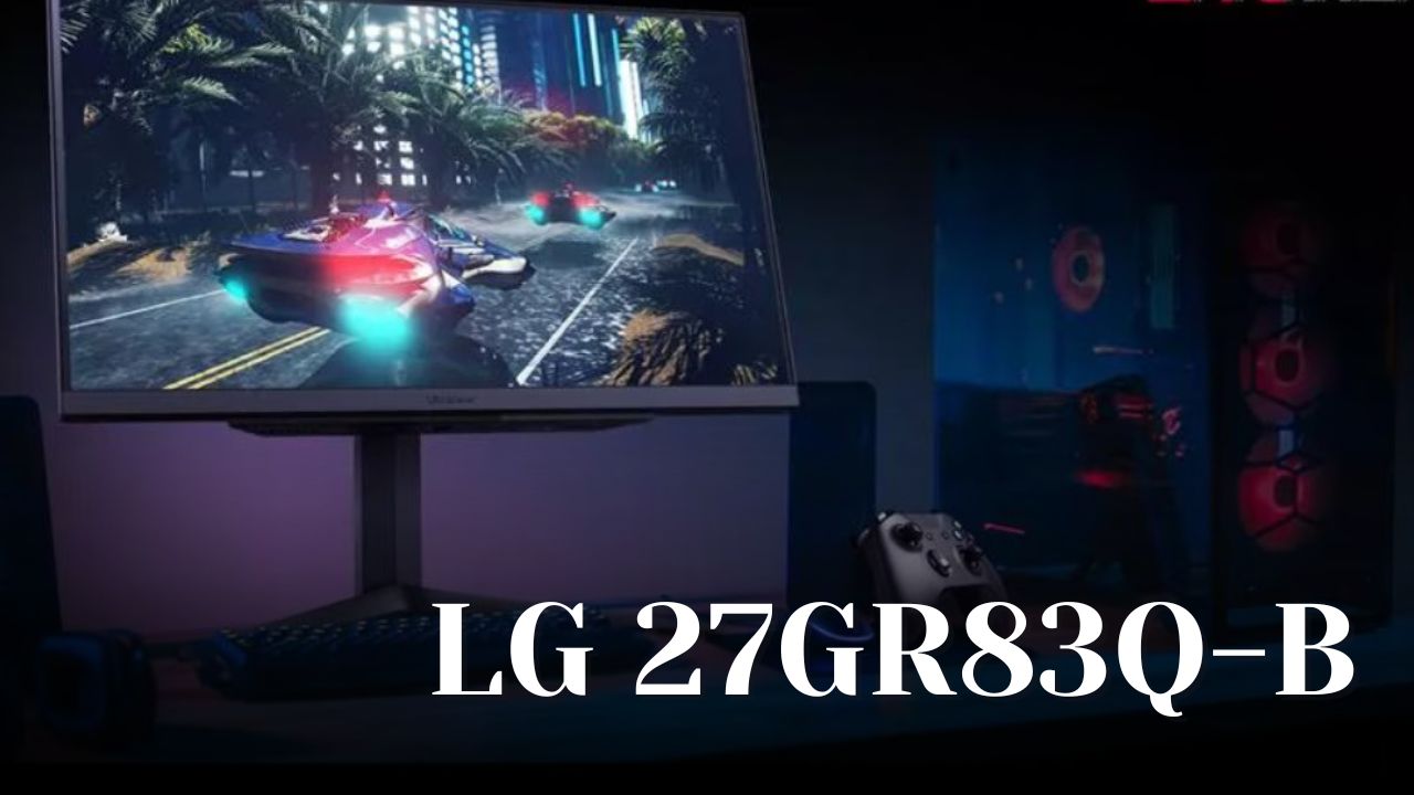 LG 27GR83Q-B 27-inch 1440p 240Hz gaming monitor with HDMI 2.1 ports