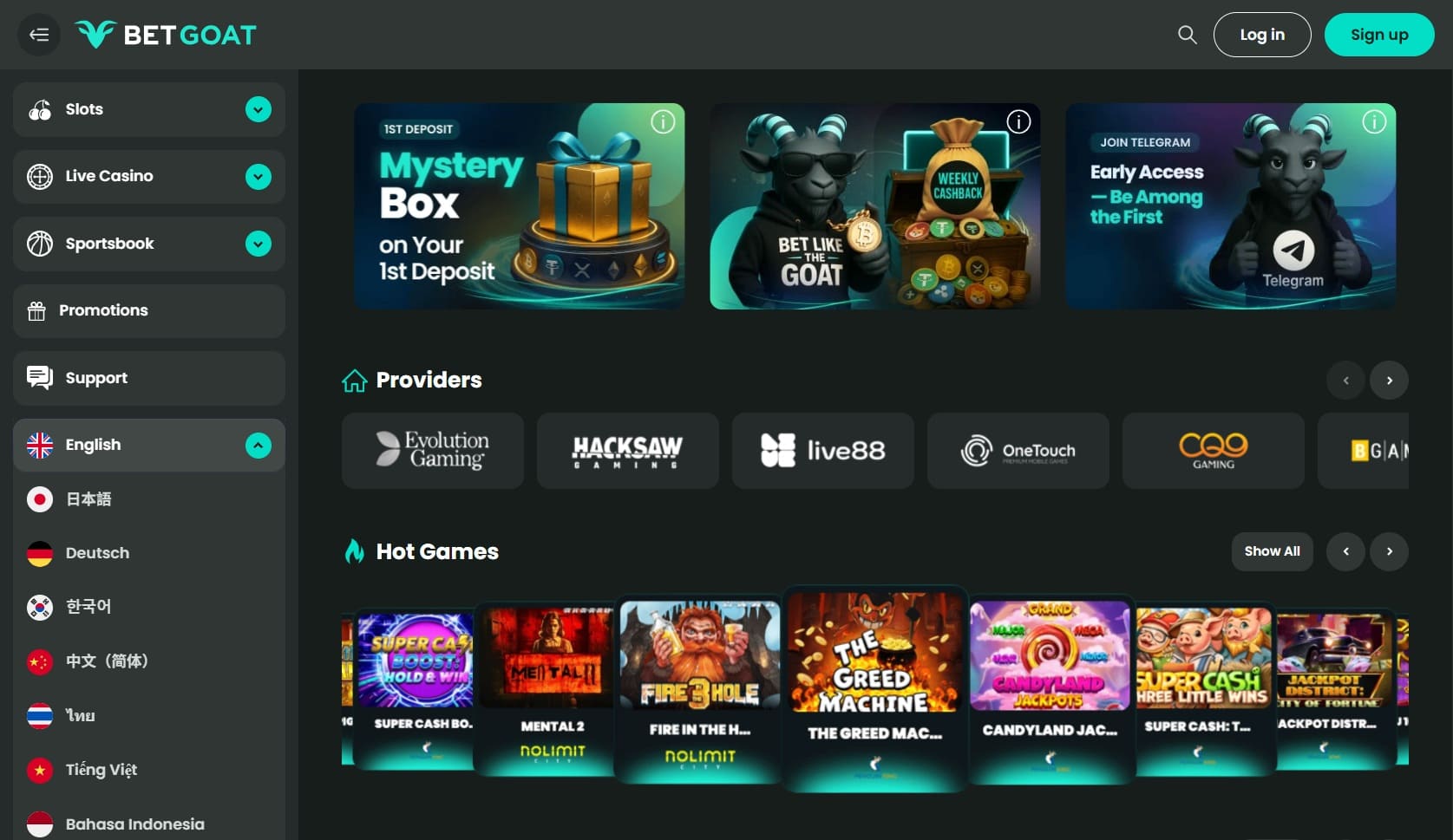 BETGOAT Casino