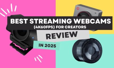 Best 4K streaming webcams for creators and gamers in 2025 – Elgato Facecam 4K, Insta360 Link 2, Razer Kiyo Pro Ultra, OBSBOT Meet 2