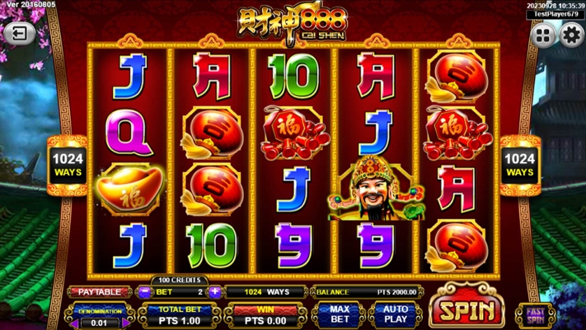 Cai-Shen-888 gameplay
