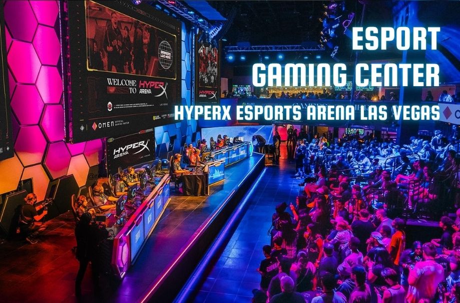 HyperX Esports Arena Las Vegas network and stage layout
