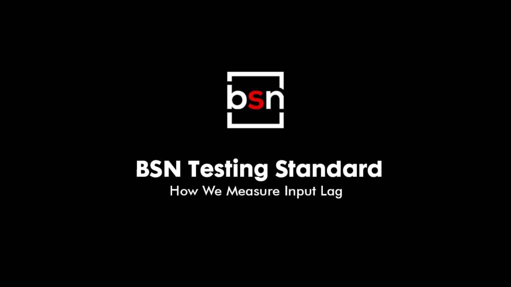 How to measure input lag