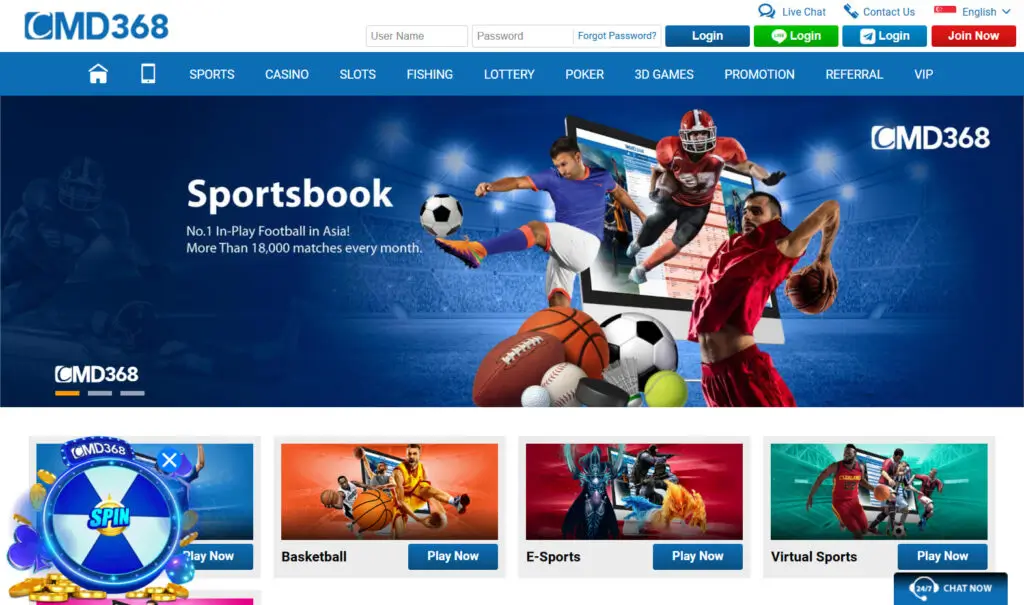 CMD368-Sports Betting Singapore