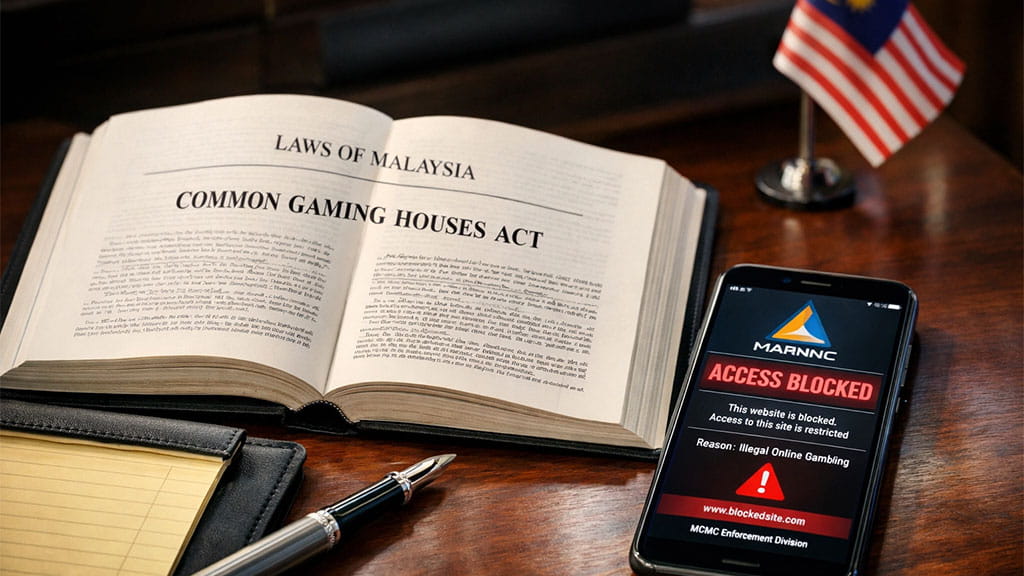 Malaysia gambling laws under the Betting Act 1953 and Common Gaming Houses Act 1953