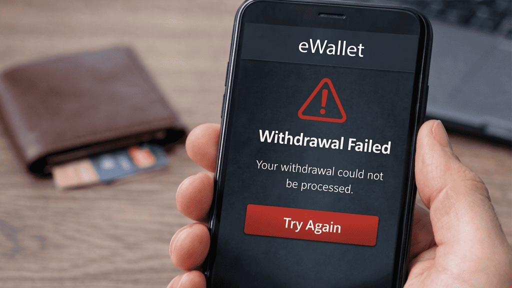 Why Your E-Wallet Withdrawal Failed