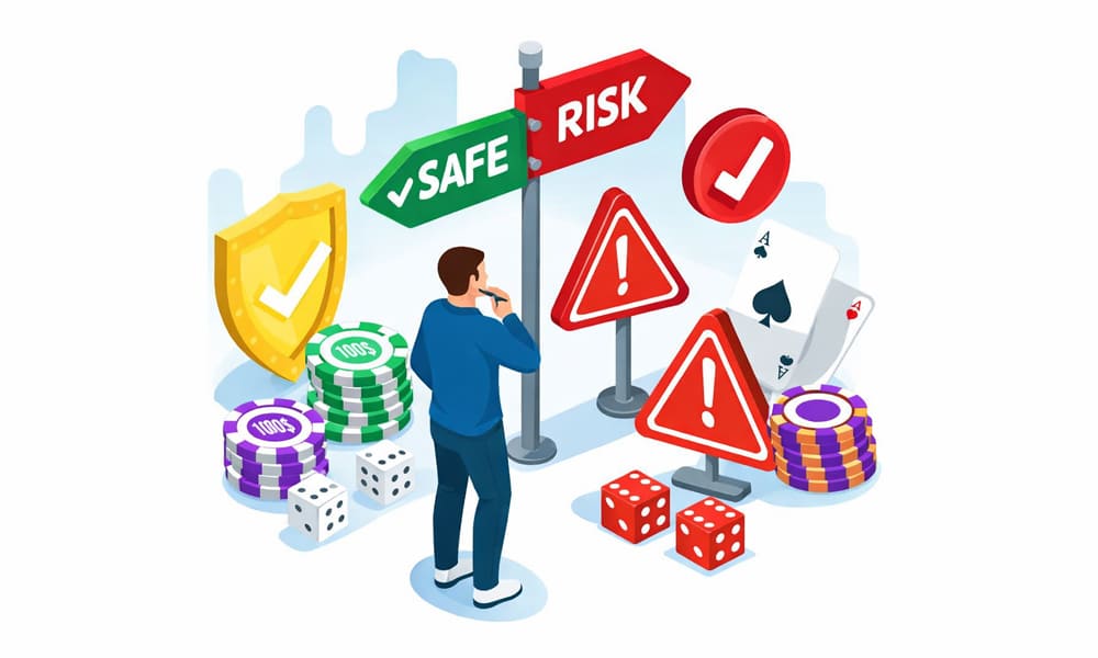 Online Gambling Safety, Risks, Scams, Protections