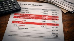 Sports Betting Credit Delinquency Rises