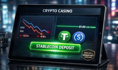 Stablecoins Now Top 50% of Crypto Casino Wagers