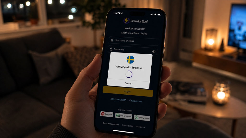 sweden spelpaus verification rules