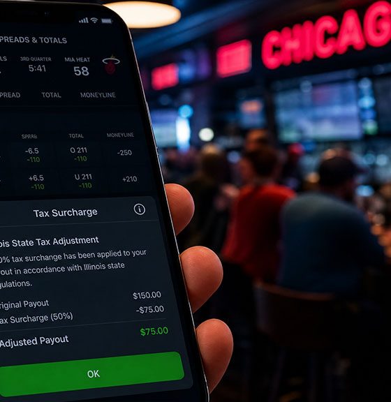 Illinois Sports Betting Wager Decline Hits 25 Percent